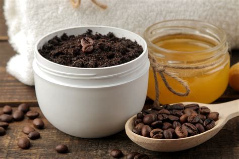 Ingredientes para exfoliante de café