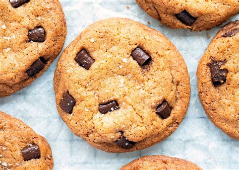 Galletas shortbread con chips de chocolate