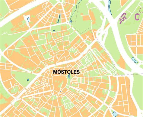 Mapa de Móstoles con la ubicación de la carnicería
