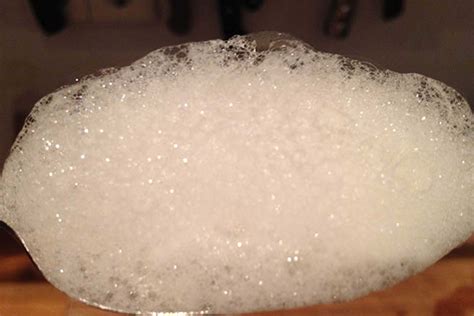 Proceso de creación de espuma culinaria con lecitina de soja