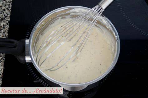 Salsa bechamel casera
