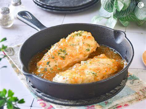 Pechugas de pollo con salsa cremosa