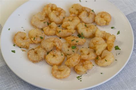Gambas maceradas y fritas