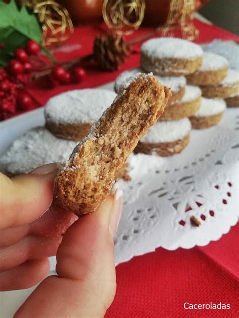 Polvorones de avellana caseros