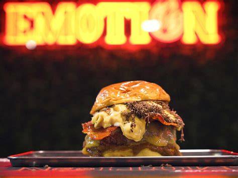 Hamburguesa 'La Benedictina' de Emotion Burger
