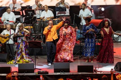 Celia Cruz en el Festival de Jazz de Nueva Orleans