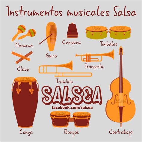 Instrumentos de la salsa