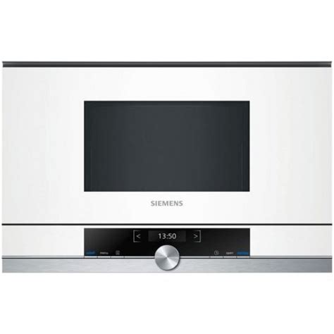 Microondas Siemens iQ700 BF634LGW1 en cocina