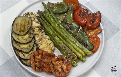 Parrillada de verduras con brócoli