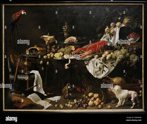 Bodegón flamenco de Adriaen van Utrecht
