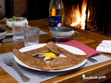 Crepe Salidou en Crêperie Brocéliande