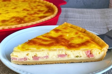 Ingredientes para tarta de jamón y queso