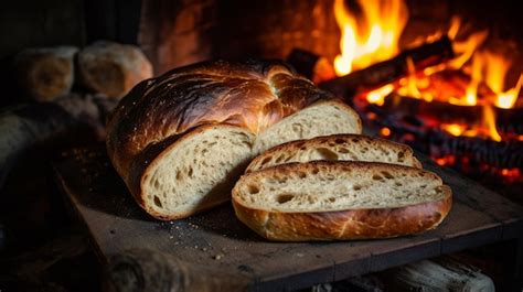 panadería tradicional con pan recién horneado