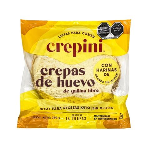 Crepini Crepas de Huevo empaque