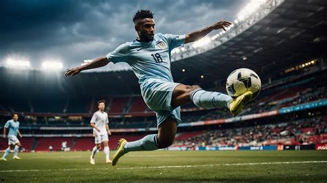 Jugador de fútbol ejecutando una palomita