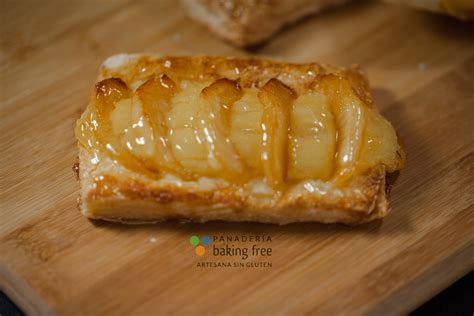 Hojaldre de manzana sin gluten