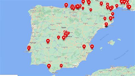 Mapa de los principales restaurantes y bares de Lavapiés