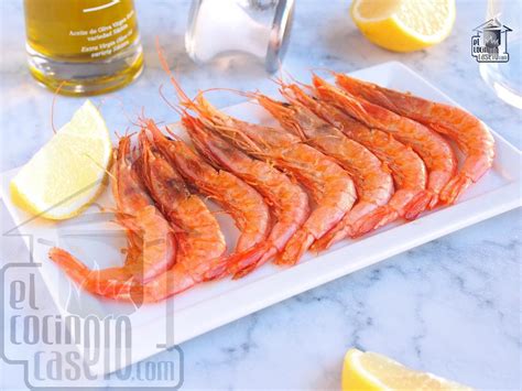 Ración de Gambas a la plancha en La Mina en Lavapiés