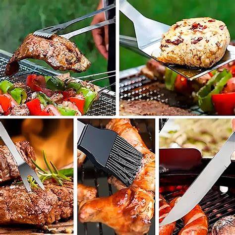 Elementos esenciales para una barbacoa