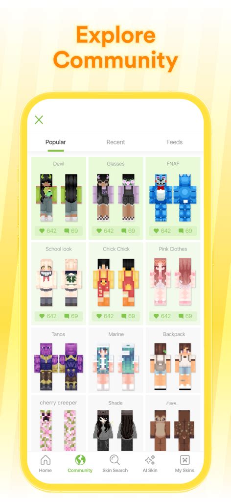 Galería de skins populares de Minecraft