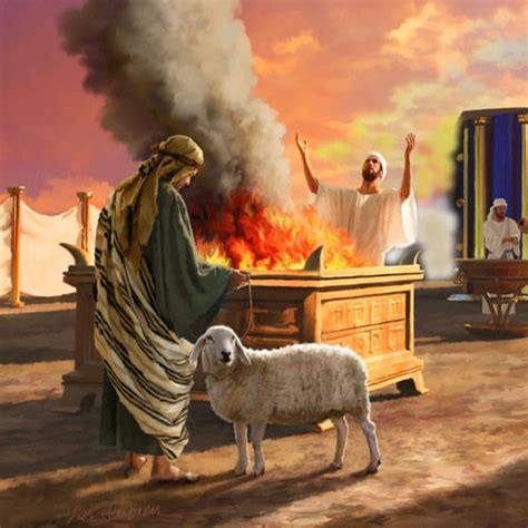 Sacrificio del Cordero Pascual en el Antiguo Testamento