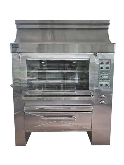 Diagrama de ventilación para un asador de pollos