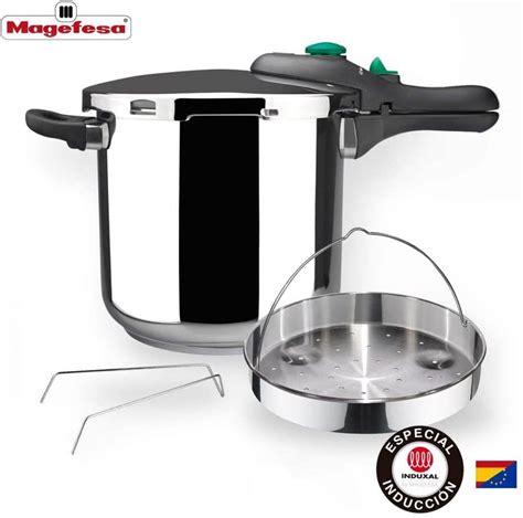 Olla express Magefesa Dynamic en funcionamiento