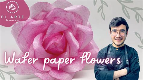 Flores decorativas hechas con papel de arroz