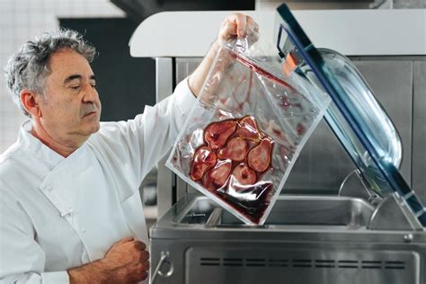 Diagrama de instalación de un horno de cocción al vacío