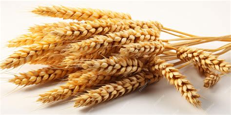 Grano de espelta y espigas de trigo