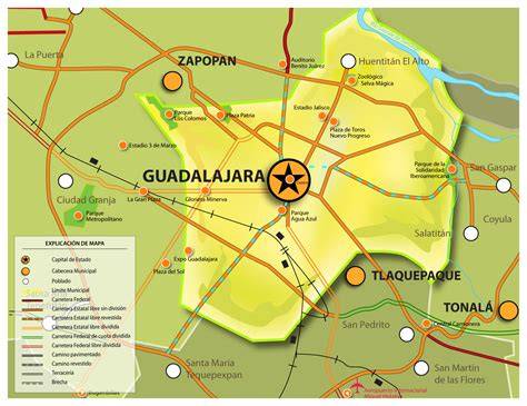 Mapa de la provincia de Guadalajara con las localidades cubiertas por el servicio de cortadores