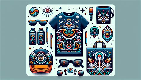 Diseño de merchandising original de un artista musical