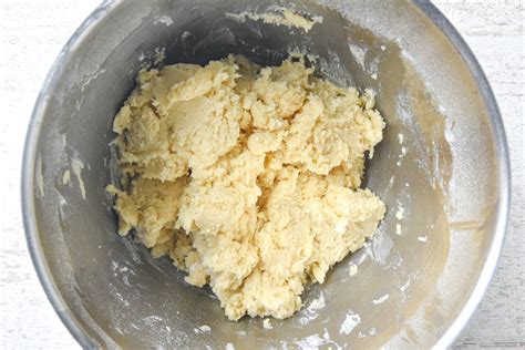 Masa de galletas de mantequilla refrigerándose