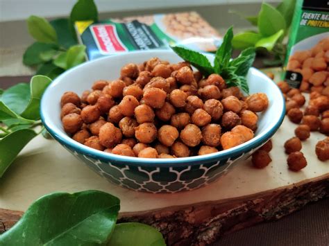 Garbanzos crujientes como snack