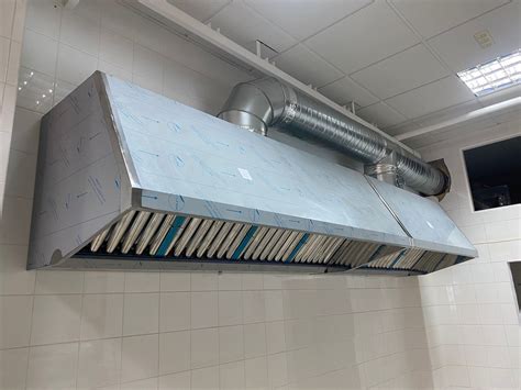 Esquema de instalación del soplador remoto para campanas extractoras