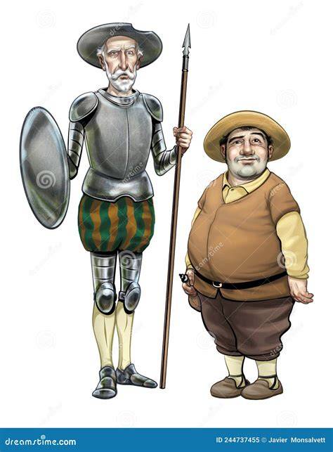 Sancho Panza y Don Quijote
