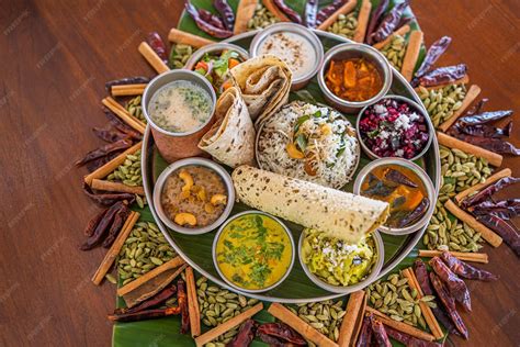 Plato típico indio con especias