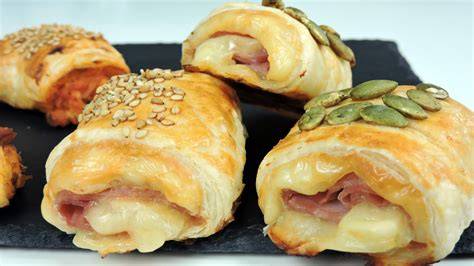 Esquema de cómo rellenar el hojaldre para saladitos
