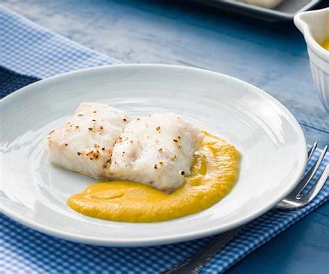Merluza cocinada al vapor con Thermomix
