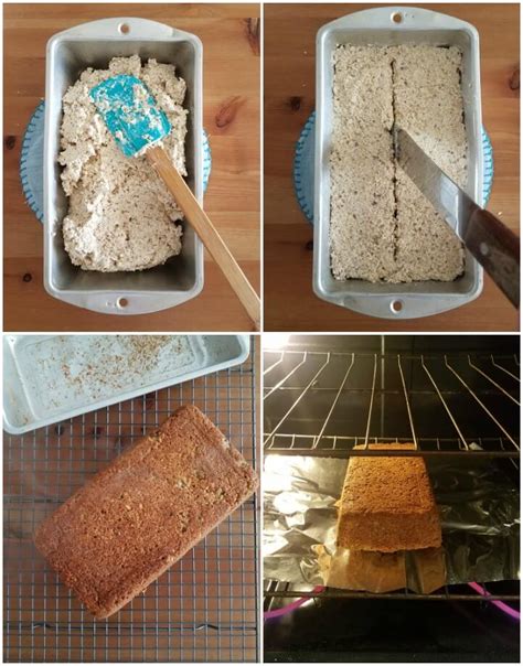 Proceso de horneado del banana bread
