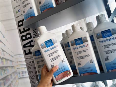 Logotipo de Faber Chimica y productos para el cuidado de superficies