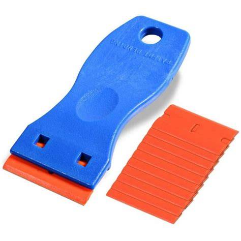 Rasquetas detectables de color azul