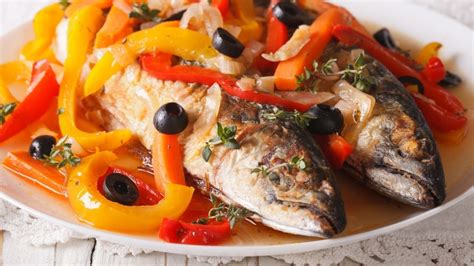 Proceso de preparación del escabeche de pescado