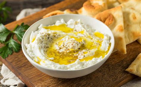 Yogur griego y queso crema
