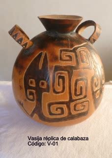Ejemplo de vasijas de calabaza moldeadas con diseños modernos