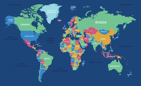 Mapa de los principales países importadores de jamón español