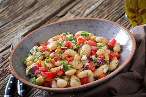 Ensalada de alubias blancas