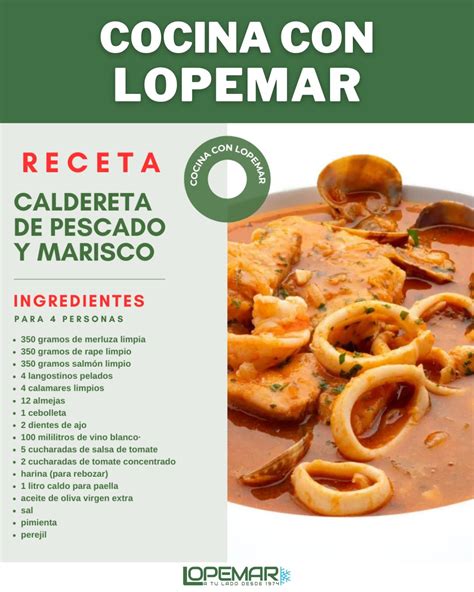 Infografía nutricional de los ingredientes del marisco: langostinos y merluza