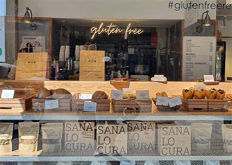 Variedad de productos de panadería sin gluten
