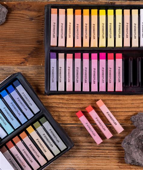 Gama de colores de tizas pastel Polychromos